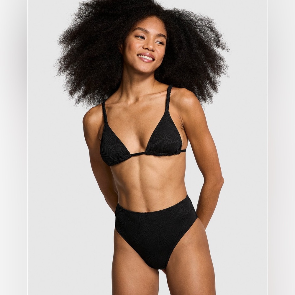 Scrunchie Triangle Bikini Top only